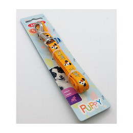 Laisse Puppy Mascotte. 13 Mm . Longueur 1,20 M. Couleur Jaune. Pour Chiots - Zolux - Zo-466739jau