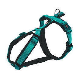 Harnais Trekking Pour Chien. Taille S.   Couleur : Vert/ Noir. - Trixie - Tr-1997012