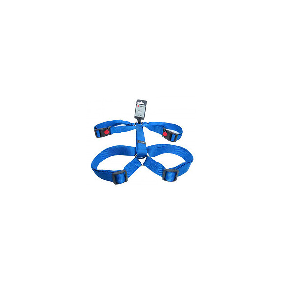 Harnais H Ziggi Bleu. Tour De Cou 70 -110 Cm. 25 Mm . Taille Xxl+. Pour Chien. - Flamingo Pet Products - Fl-519905
