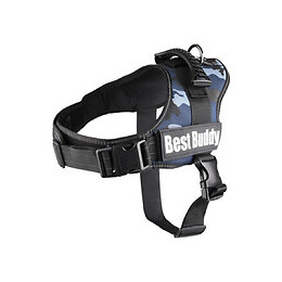 Harnais Taille L . Best Buddy Pluto. Couleur Bleu,  Pour Chien. - Flamingo Pet Products - Fl-518736