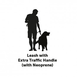 Laisse Kayga Noir Avec Petit Rangement 1.60 M X 25 Mm. Pour Chien - Flamingo Pet Products - Fl-519987