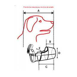 Muselière Silas Xs Noir.  24 Cm 30-38 Cm. Pour Chien. - Flamingo Pet Products - Fl-519653