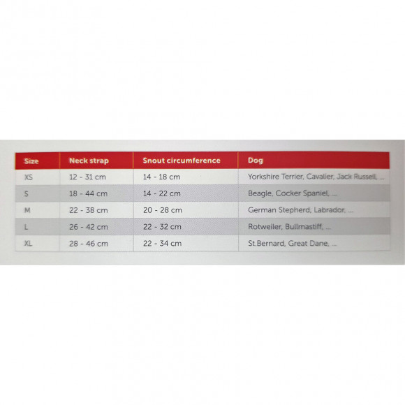 Muselière Réglable En Nylon,  Cou De 12 À 31 Cm. T Xs. Pour Chien Type Yorkshire - Vadigran - Va-15631