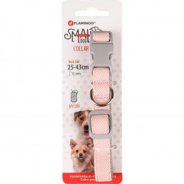 Collier Small Dog Rose . Réglable De 25 À 43 Cm X 15 Mm. Pour Chiens. - Flamingo Pet Products - Fl-519999