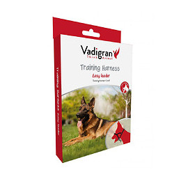 Harnais Licol Noir . Taille S.  31-44 Cm. Pour Chien. - Vadigran - Va-16816