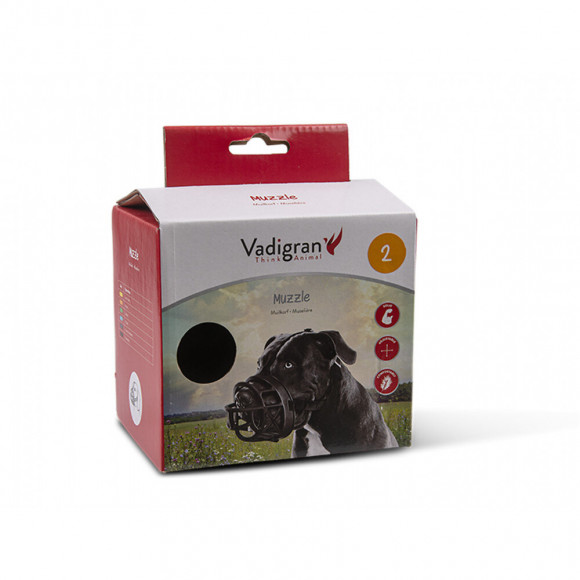 Muselière Caoutchouc. Taille 2. Pour Type De Chien Beagle. - Vadigran - Va-16545
