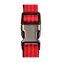 Collier Jannu Rouge Réglable De 45 À 65 Cm 25 Mm. Taille Xl. Pour Chien - Flamingo Pet Products - Fl-516923