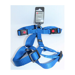 Harnais H Ziggi Bleu  . Tour De Cou 45 -65 Cm. 20 Mm . Taille L/xl. Pour Chien. - Flamingo Pet Products - Fl-519903