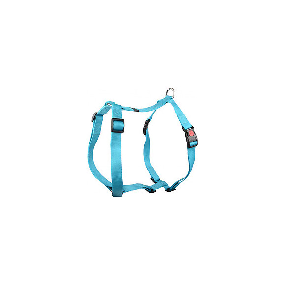 Harnais H Ziggi Turquoise. Tour De Cou 70 -110 Cm. 25 Mm . Taille Xxl+. Pour Chien. - Flamingo Pet Products - Fl-519883
