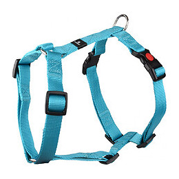 Harnais H Ziggi Turquoise. Tour De Cou 45 -65 Cm. 20 Mm . Taille L/xl. Pour Chien. - Flamingo Pet Products - Fl-519881