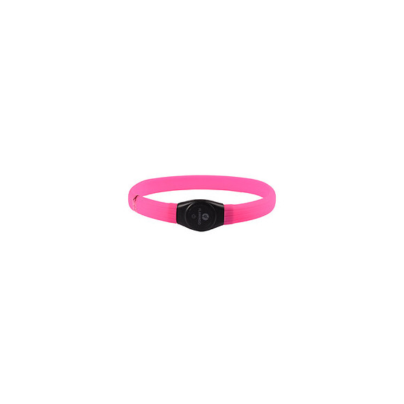 Collier Jumbo De 35 À 64 Cm. Visio Light Led. Couleur Rose - Flamingo Pet Products - Fl-519766