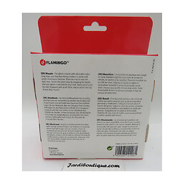 Muselière Silas L Noir . 31 Cm 38-52 Cm. Pour Chien. - Flamingo Pet Products - Fl-519656