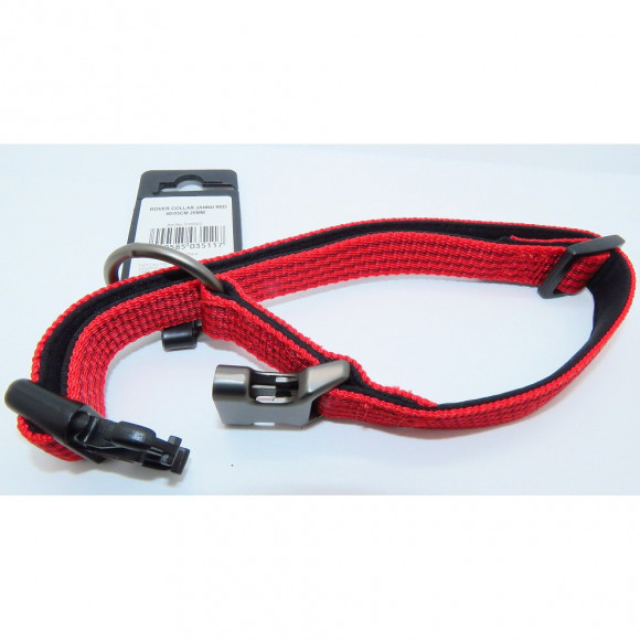 Collier Jannu Rouge Réglable De 40 À 55 Cm 20 Mm. Taille L. Pour Chien - Flamingo Pet Products - Fl-516922