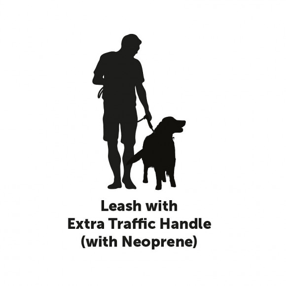 Laisse Kayga Rouge Avec Petit Rangement 1.60 M X 25 Mm. Pour Chien - Flamingo Pet Products - Fl-519986