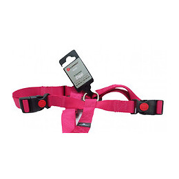 Harnais H Ziggi Rouge Cerise. Tour De Cou 60 -85 Cm. 25 Mm . Taille Xxl. Pour Chien. - Flamingo Pet Products - Fl-519926