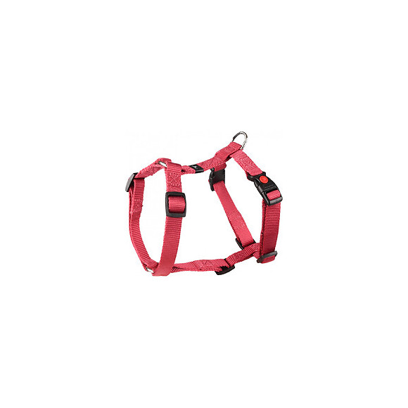 Harnais H Ziggi Rouge Cerise. Tour De Cou 35 -50 Cm. 15 Mm . Taille S/m. Pour Chien. - Flamingo Pet Products - Fl-519924