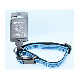 Collier Jannu Bleu Réglable De 30 À 45 Cm 15 Mm. Taille M. Pour Chien - Flamingo Pet Products - Fl-516916