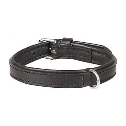 Collier Cuir Arizona Noir. Taille Xs/s 23-27 Cm. Pour Chien. - Flamingo Pet Products - Fl-520033