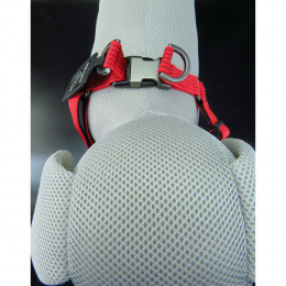 Harnais Jannu Rouge. Taille M 35-60 Cm 20 Mm.  Pour Chien - Flamingo Pet Products - Fl-516946