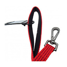 Laisse Jannu Rouge 1 Mètre . 20 Mm . Taille L. Pour Chien. - Flamingo Pet Products - Fl-516932