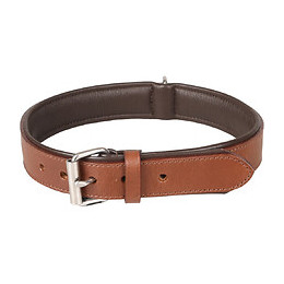 Collier Cuir Arizona Brun. Taille Xl 45-55 Cm. Pour Chien. - Flamingo Pet Products - Fl-520047