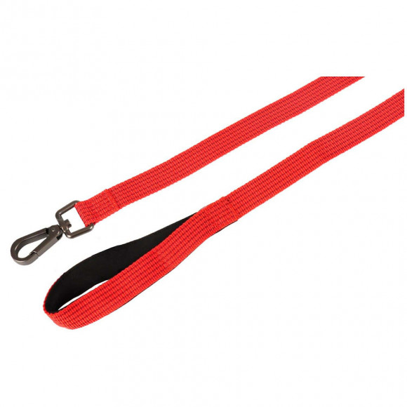 Laisse Jannu Rouge 1 Mètre . 20 Mm . Taille L. Pour Chien. - Flamingo Pet Products - Fl-516932