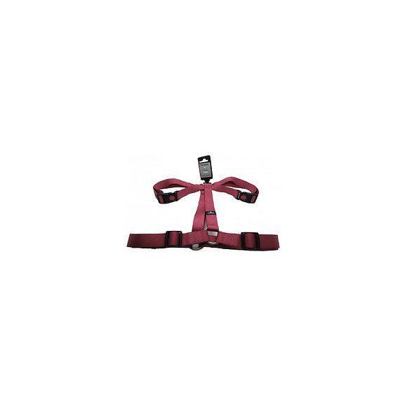 Harnais H Ziggi Rouge Cerise. Tour De Cou 70 -110 Cm. 25 Mm . Taille Xxl+. Pour Chien. - Flamingo Pet Products - Fl-519927