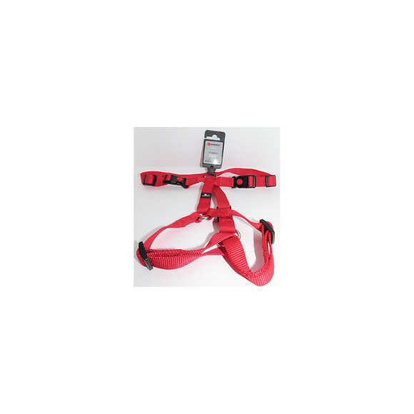 Harnais H Ziggi Rouge . Tour De Cou 45 -65 Cm. 20 Mm . Taille L/xl. Pour Chien. - Flamingo Pet Products - Fl-65327