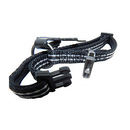 Collier Jannu Noir Réglable De 20 À 35 Cm 10 Mm. Taille S. Pour Chien - Flamingo Pet Products - Fl-516910