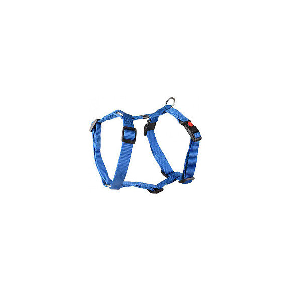 Harnais H Ziggi Bleu  . Tour De Cou 35 -50 Cm. 15 Mm . Taille S/m. Pour Chien. - Flamingo Pet Products - Fl-519902