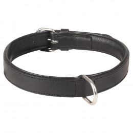 Collier Cuir Arizona Noir. Taille L/xl 42-51 Cm. Pour Chien. - Flamingo Pet Products - Fl-520038
