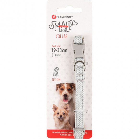 Collier Small Dog Vert . Réglable De 19 À 33 Cm X 10 Mm. Pour Chiens. - Flamingo Pet Products - Fl-519996