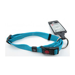 Collier Ziggi Turquoise 40 -55 Cm. 20 Mm . Taille M. Pour Chien. - Flamingo Pet Products - Fl-519871