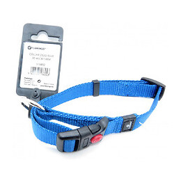 Collier Ziggi Bleu  30 -45 Cm. 15 Mm . Taille S . Pour Chien. - Flamingo Pet Products - Fl-519892