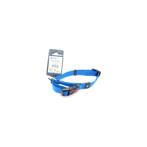 Collier Ziggi Bleu  30 -45 Cm. 15 Mm . Taille S . Pour Chien. - Flamingo Pet Products - Fl-519892