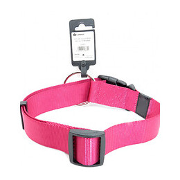 Collier Ziggi Rouge Cerise 55 -75 Cm. 40 Mm . Taille Xxl. Pour Chien. - Flamingo Pet Products - Fl-519917