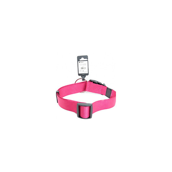 Collier Ziggi Rouge Cerise 55 -75 Cm. 40 Mm . Taille Xxl. Pour Chien. - Flamingo Pet Products - Fl-519917