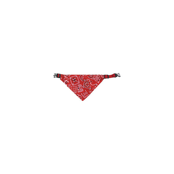 Collier Bandana, 25 À 40 Cm X 15 Mm, Rouge, Pour Chiens. - Flamingo Pet Products - Fl-505759