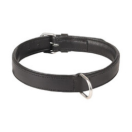 Collier Cuir Arizona Noir. Taille L/xl 42-51 Cm. Pour Chien. - Flamingo Pet Products - Fl-520038