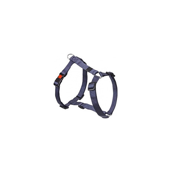 Harnais H Ziggi Bleu Granite . Tour De Cou 35 -50 Cm. 15 Mm . Taille S/m. Pour Chien. - Flamingo Pet Products - Fl-64235