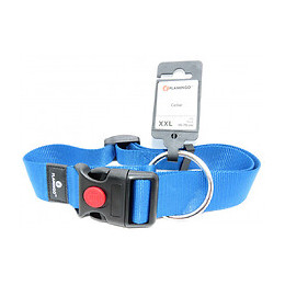 Collier Ziggi Bleu 55 -75 Cm. 40 Mm . Taille Xxl. Pour Chien. - Flamingo Pet Products - Fl-519895
