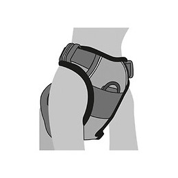 Harnais Balou, Taille M.  Couleur Noir, Pour Chien. - Flamingo Pet Products - Fl-519160