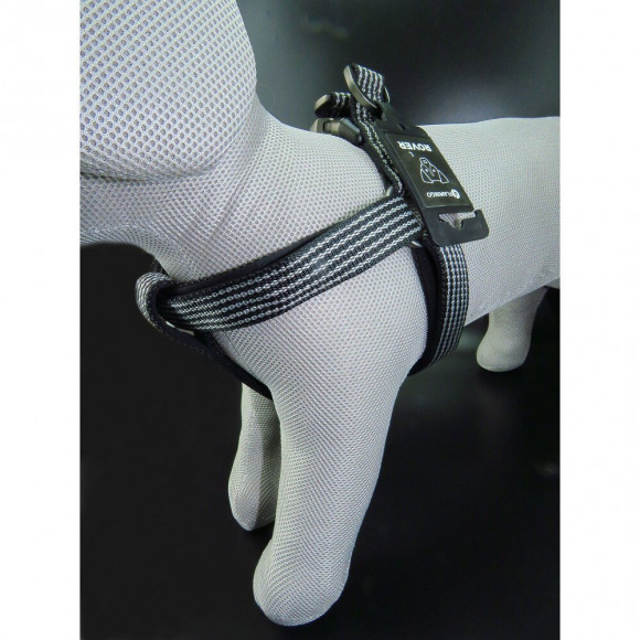 Harnais Jannu Noir. Taille Xs 20-35 Cm 15 Mm.  Pour Chien - Flamingo Pet Products - Fl-516934