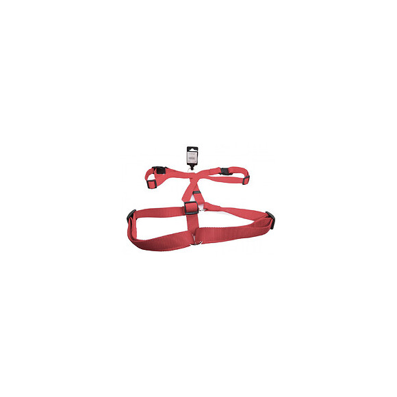Harnais H Ziggi Rouge . Tour De Cou 70 -110 Cm. 25 Mm . Taille Xxl+. Pour Chien. - Flamingo Pet Products - Fl-65335