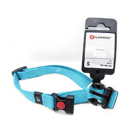 Collier Ziggi Turquoise 30 -45 Cm. 15 Mm . Taille S. Pour Chien. - Flamingo Pet Products - Fl-519870