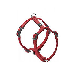 Harnais H Ziggi Rouge . Tour De Cou 35 -50 Cm. 15 Mm . Taille S/m. Pour Chien. - Flamingo Pet Products - Fl-65323