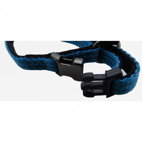 Collier Jannu Bleu Réglable De 20 À 35 Cm 10 Mm. Taille S. Pour Chien - Flamingo Pet Products - Fl-516915