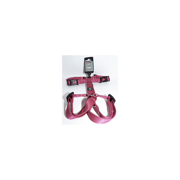 Harnais H Ziggi Rouge Cerise. Tour De Cou 45 -65 Cm. 20 Mm . Taille L/xl. Pour Chien. - Flamingo Pet Products - Fl-519925