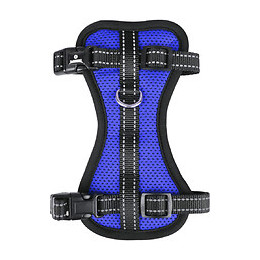 Harnais Milou Taille Xl. Couleur Bleu.  Pour Chien. Réglable De Chiots A Adulte. - Flamingo Pet Products - Fl-519131