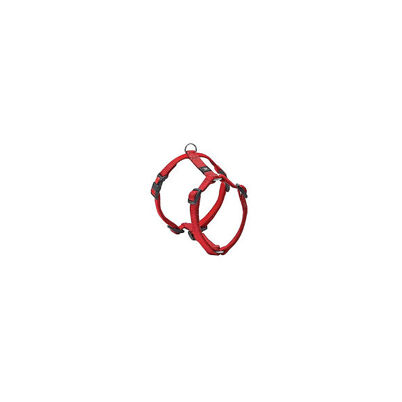 Harnais H Ziggi Rouge . Tour De Cou 70 -110 Cm. 25 Mm . Taille Xxl+. Pour Chien. - Flamingo Pet Products - Fl-65335